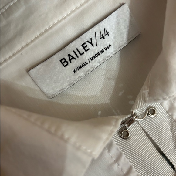 Bailey 44 Collared Bodysuit Hook & Eye Closures Size XS - Picture 6 of 8
